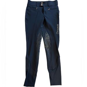 Samshield Navy & Rosegold Full Seat Breeches